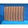 8er quer  Baguette-Lochblech / Backblech 58/78 cm Silikon