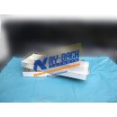 Kuchenblech/Backblech mit Vorsetzer Aluminium 20 cm breit NEU