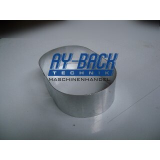 Oval Tortenringe / Backformen Ausstecher
 Verzinkt Neu