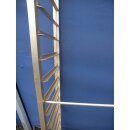 Tablettwagen für 12 x 60/40 cm Aluminium Gold eloxiert