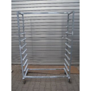 9er Ausbackwagen verzinkt  ca. 120 x 40 cm