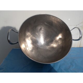 Handschlagkessel Edelstahl Ø ca. 33 cm 2 Griffe