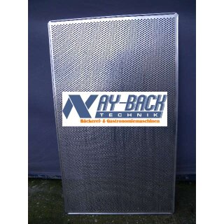 Aluminium Lochblech 58/98 cm gebördelt NEU