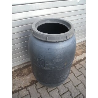 Schwarze Tonne Kunststoff Höhe : ca. 102 cm Inhalt 220 Ltr