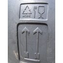 Schwarze Tonne Kunststoff Höhe : ca. 102 cm Inhalt...