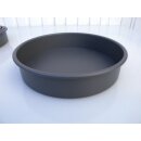 5x Backform Alu.  Antihaftbeschichtung herausnehmbarer Boden rund Ø von ca. 23bis 35,5 cm