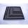 6 x Backform Aluminium Antihaftbeschichtung viereckig, Höhe: ca. 3 cm Neu