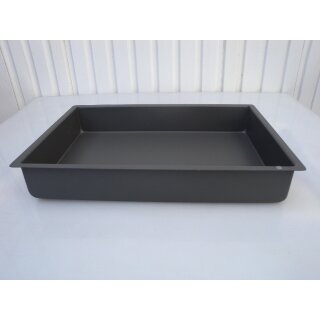 Viereckige Backform Aluminium Antihaftbeschichtung ca 49 x 33,5 x 8 cm