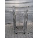 Frosterwagen / Transportwagen Edelstahl 23 x 58/78 cm...