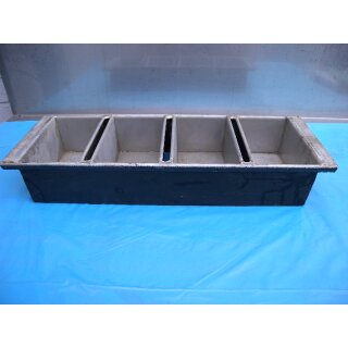 4er Backverband Aluminium ca. 57 x 19 x 9 cm (B x T x H)