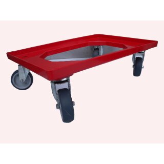 Transportroller Rollboy / Rollwagen / ransportwagen Kistenroller Möbelroller Rolli Kunststoff ca. 60 x 40 cm NEU