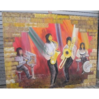 Wanddekoration Motiv: Musikkapelle ca. 235 x 185 cm (B x H)