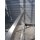 Transportwagen Edelstahl auf Rollen ca. 45 x 60 x 118 cm