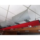 Schaufensterbeleuchtung innen ca. 371 cm breit