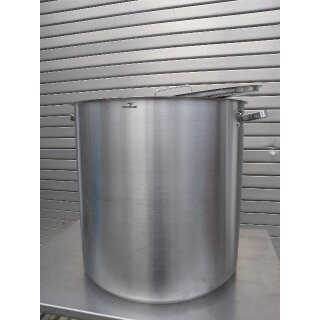 HOMICHEF Kochtopf mit Deckel Edelstahl Ø ca. 49 cm
 NEU