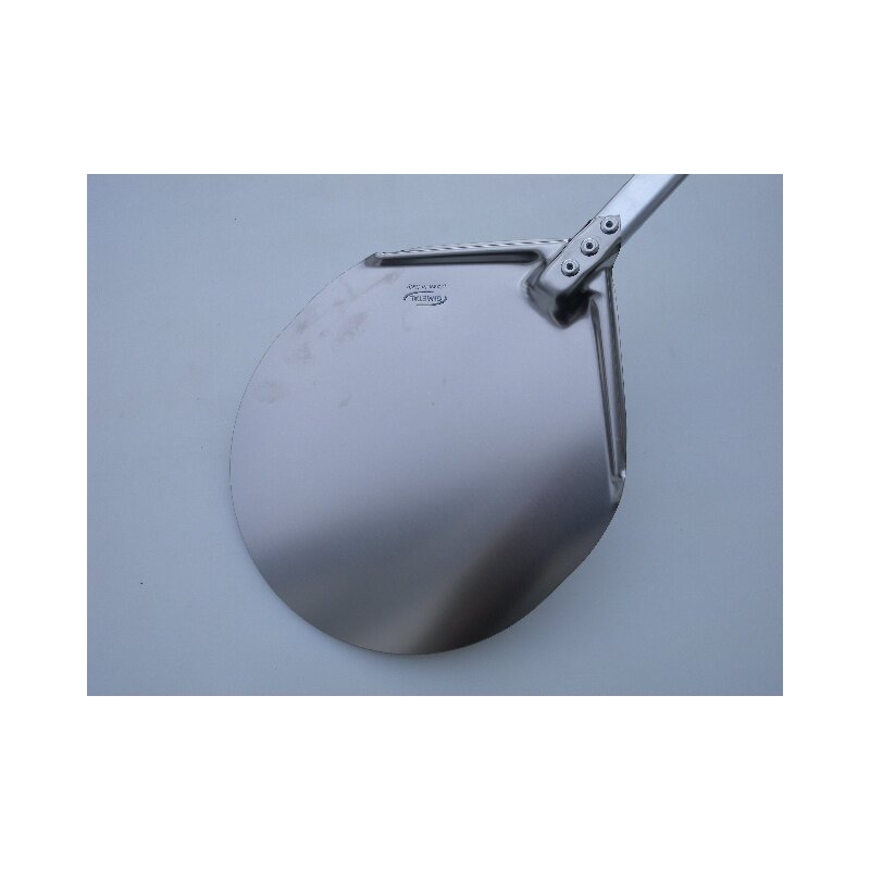 Gi.Metal Alu-Pizzaschaufel ø 28 Cm - Leichte Pizzaschaufel Für Ofen & Backofen