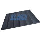 6er quer Baguette Lochblech 780 x 580 mm Aluminium Teflon...