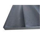 6er quer Baguette Lochblech 780 x 580 mm Aluminium Teflon...