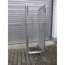 Frosterwagen / Transportwagen Edelstahl 24 x 58/78 cm
