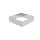 Tortenring Quadrat Edelstahl 20 x 20 x 5 cm Neu