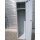 Personalschrank / Spind 1türig Metall weiß ca. 45 x 50 x 180 cm