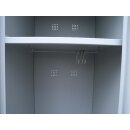 Spind / Personalschrank 1türig Metall weiß