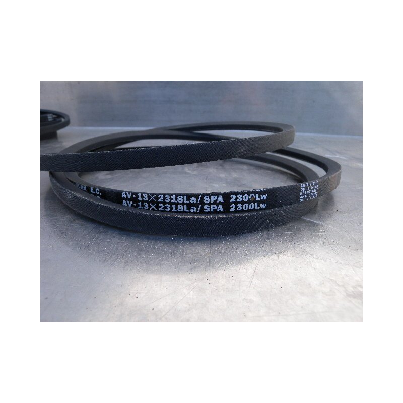 Courroie Trapézoïdale étroite SPA 2300 Lw – Haute Performance 12,7 X 2318 Mm, Antistatique, Qualité ConCar