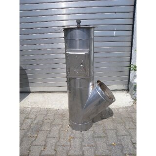 Edelstahlkamin / Schornstein doppelwandig Ø ca. 250 mm bis ca. 320 mm