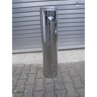 Edelstahlschornstein doppelwandig Höhe: ca. 104 cm