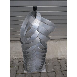 Tortenringständer mit 27 Tortenringen Aluminium Ø ca. 28 cm H ca. 5 cm