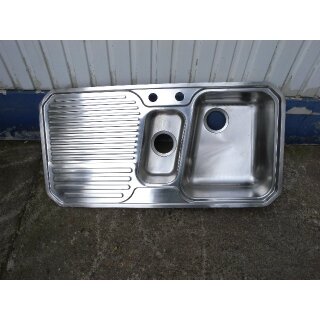 Respekta Riverside Edelstahlspüle 100 X 50 Cm Ab € 111,98 | Preisvergleich Bei