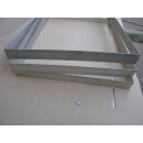 Backrahmen Tortenform Aluminium ca. 71 x 55 x 5 cm
