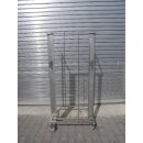 Transportwagen Edelstahl ca. 86 x 68 x 183 cm (B x T x H)