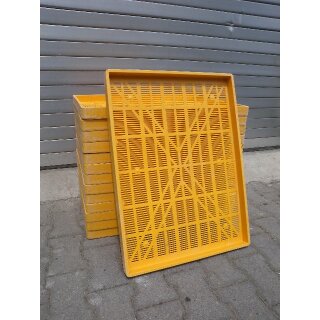 RINGOPLAST Teigdiele / Brötchendiele Kunststoff, gelochter Boden, ca. 57 x 77 x 5 cm