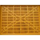 RINGOPLAST Teigdiele / Brötchendiele Kunststoff, gelochter Boden, ca. 57 x 77 x 5 cm