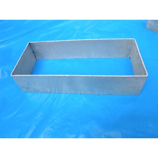 Backrahmen viereckig Aluminium ca. 22 x 9.5 x 5 cm