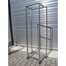 Frosterwagen / Blechwagen Edelstahl 17 x 60/40 cm...