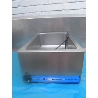 APEXA Bain Marie / Speisenwärmer Edelstahl 230V