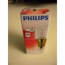 PHILIPS Backofenlampe Birnform klar 25W NEU