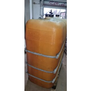 Thermoplast Tank 1500L für Heizöl EL amtlich zugelassen
