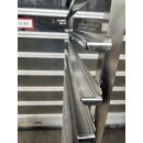 Stikkenwagen / Ofenwagen Edelstahl 20 x 58/78 cm...