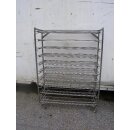 Ausbackwagen mit 10 Rosten ca.120 x 40 cm Edelstahl