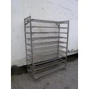Ausbackwagen mit 10 Rosten ca.120 x 40 cm Edelstahl