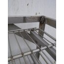 Ausbackwagen mit 10 Rosten ca.120 x 40 cm Edelstahl